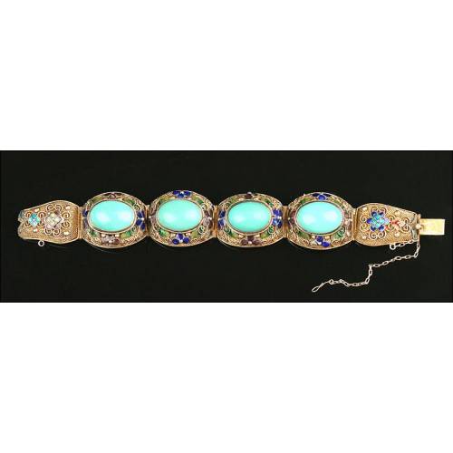 Chinese Silver Bracelet, ca. 1920