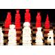 Antique Chinese Ivory Chess set. Circa 1920.