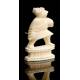 Antique Chinese Ivory Chess set. Circa 1920.