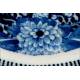 Delicate Chinese Blue and White Porcelain Dish, Hand Painted. With Kangxi Mark