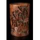 Chinese Brush Pot, S. XIX