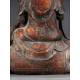 Antiguo Buda Chino en Metal Dorado. Marca de Xuande en la Parte Posterior