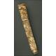 Japanese Dagger (Tant?), 1900. With Hand Carved Bone Hilt and Scabbard.