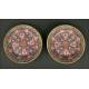 Pair of Colorful Chinese Porcelain Dishes. Authentic Guangxu Period Originals.