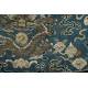 Large Chinese Silk Piece. Hand Embroidered in the 19th century. Qing Dynasty