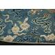 Large Chinese Silk Piece. Hand Embroidered in the 19th century. Qing Dynasty