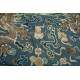 Large Chinese Silk Piece. Hand Embroidered in the 19th century. Qing Dynasty