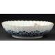 Elegant Chinese Porcelain Bowl with Wan Li Mark and Handmade Decoration.