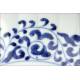 Elegant Chinese Porcelain Bowl with Wan Li Mark and Handmade Decoration.