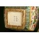 Decorative Chinese Hand Painted Porcelain Piece. With Kangxi mark. XX Century