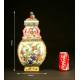 Decorative Chinese Hand Painted Porcelain Piece. With Kangxi mark. XX Century