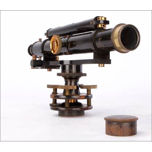 Antique A.G. Thornton Surveyor's Level. Thornton in Very Good Condition. England, Circa 1900