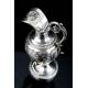 Precious Antique Solid Silver Liturgical Vases. France, 1818-38