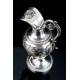 Precious Antique Solid Silver Liturgical Vases. France, 1818-38