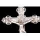Antique Solid Silver Chest Cross. Germany, Possibly 18th Century