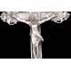 Antique Solid Silver Chest Cross. Germany, Possibly 18th Century