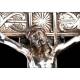 Antique Solid Silver Chest Cross. Germany, Possibly 18th Century