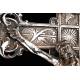 Antique Solid Silver Chest Cross. Germany, Possibly 18th Century