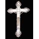 Antique Solid Silver Chest Cross. Germany, Possibly 18th Century