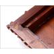 Beautiful Modernist Hand Carved Wood Chest-Peana. First third of the XX Century