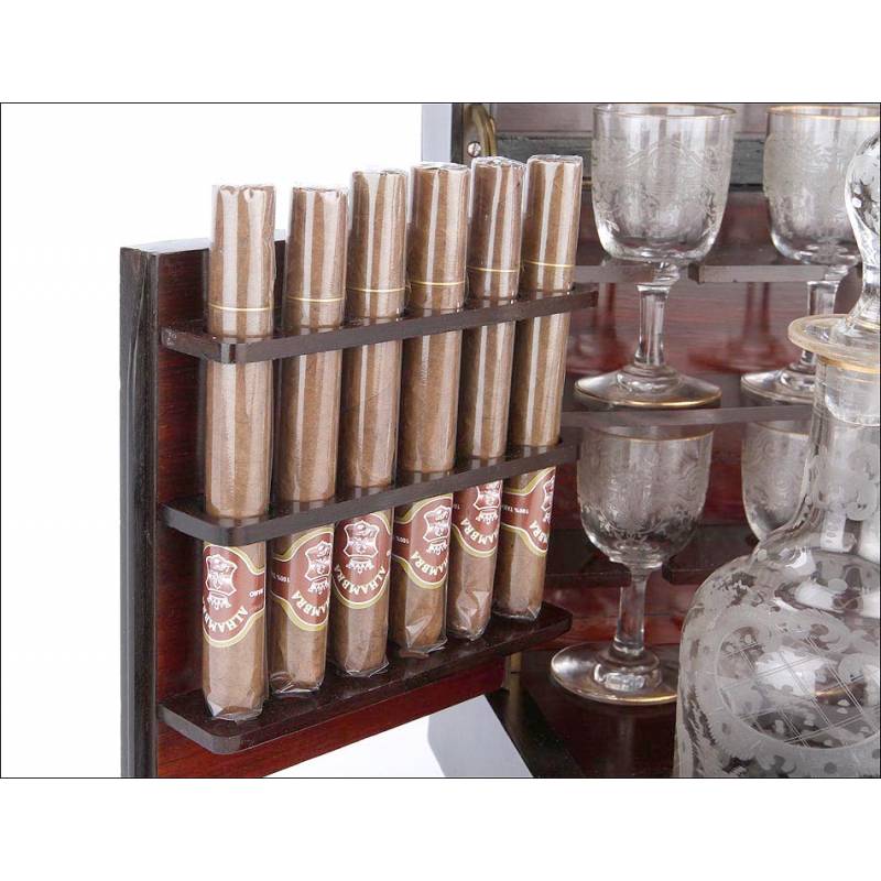 Liquor Cabinet With Humidor