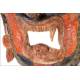 Attractive Carved and Polychrome Mask. Southeast Asia, circa 1900