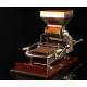 Fantastic Victoria Cigarette Rolling Machine. Asturias, 1930's