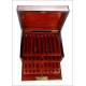 Antique Cigar Humidor with Marquetry Decoration. France, Circa 1870