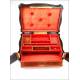 Important Jewelry Box with Boulle Marquetry and Capitoné Upholstery. France, XIX Century
