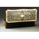 Stunning Antique Glove Box with Boulle Marquetry. France, 19th Century