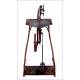 Impressive Scroll Saw with Lathe in Very Good Condition. New York, Circa 1900