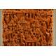 Chinese Hand Carved Wooden Card Holder. XIX Century. Very Well Preserved