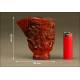 Chinese Carved Cup, S. XIX