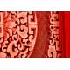 Antigua Bandeja China en Madera Lacada, Primer Tercio del Siglo XX. Paisaje Esgrafiado en la Parte Posterior