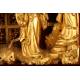 Delicate Gilded Chinese Carving. Years 50-60 of XX Century.