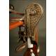 Important American Bar Corkscrew. Year 1913. Works Like the First Day
