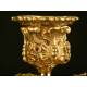 Elegant Pair of French Candlesticks, 1880. Well Preserved. Antique and Decorative.