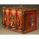 Spectacular Napoleon III Style Cigar Box. 2nd half of XIX Century.