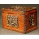 Spectacular Napoleon III Style Cigar Box. 2nd half of XIX Century.