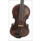 Impresionante Violín Fabricado en 1706 por el Maestro Matthias Albanus. Con Etiqueta Firmada